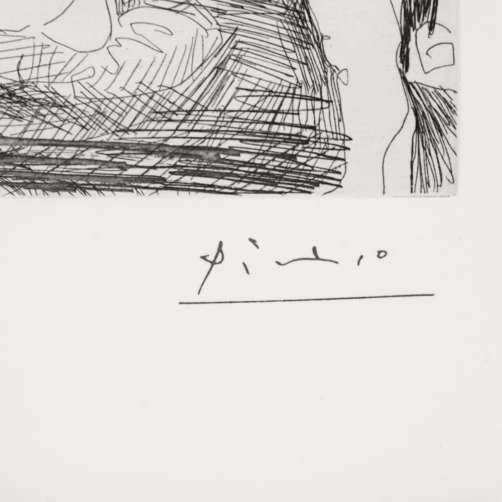 Pablo Picasso: Autour du 'Bain Turc', Plate No. 63, Series 156 Art Gold & Silver Pawn Shop