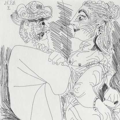 Pablo Picasso: La Séductrice, Plate No. 72, Series 156 Art Gold & Silver Pawn Shop