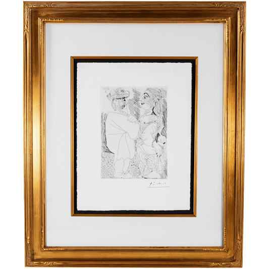 Pablo Picasso: La Séductrice, Plate No. 72, Series 156 Art Gold & Silver Pawn Shop