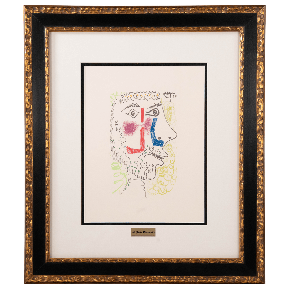 Picasso: Cubist Portrait 16.5.64, Le Goût du Bonheur Art G S Pawn