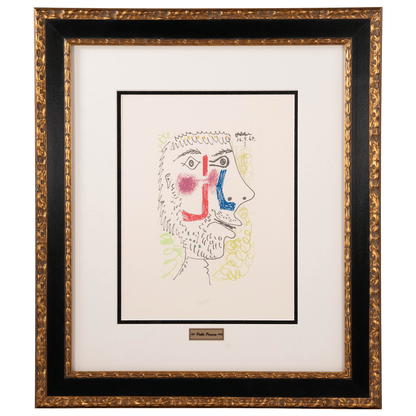 Picasso: Cubist Portrait 16.5.64, Le Goût du Bonheur Art G S Pawn