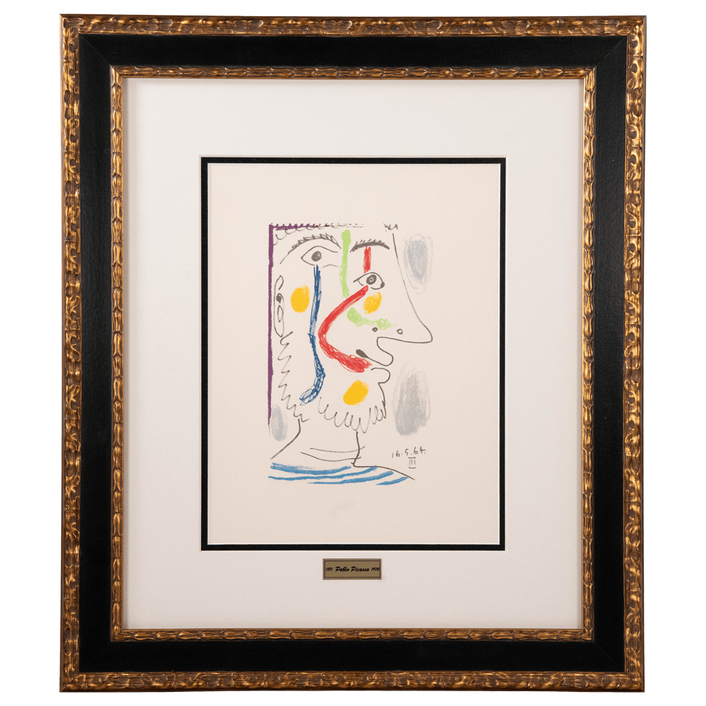 Picasso: Cubist Portrait III 16.5.64, Le Goût du Bonheur Art G S Pawn