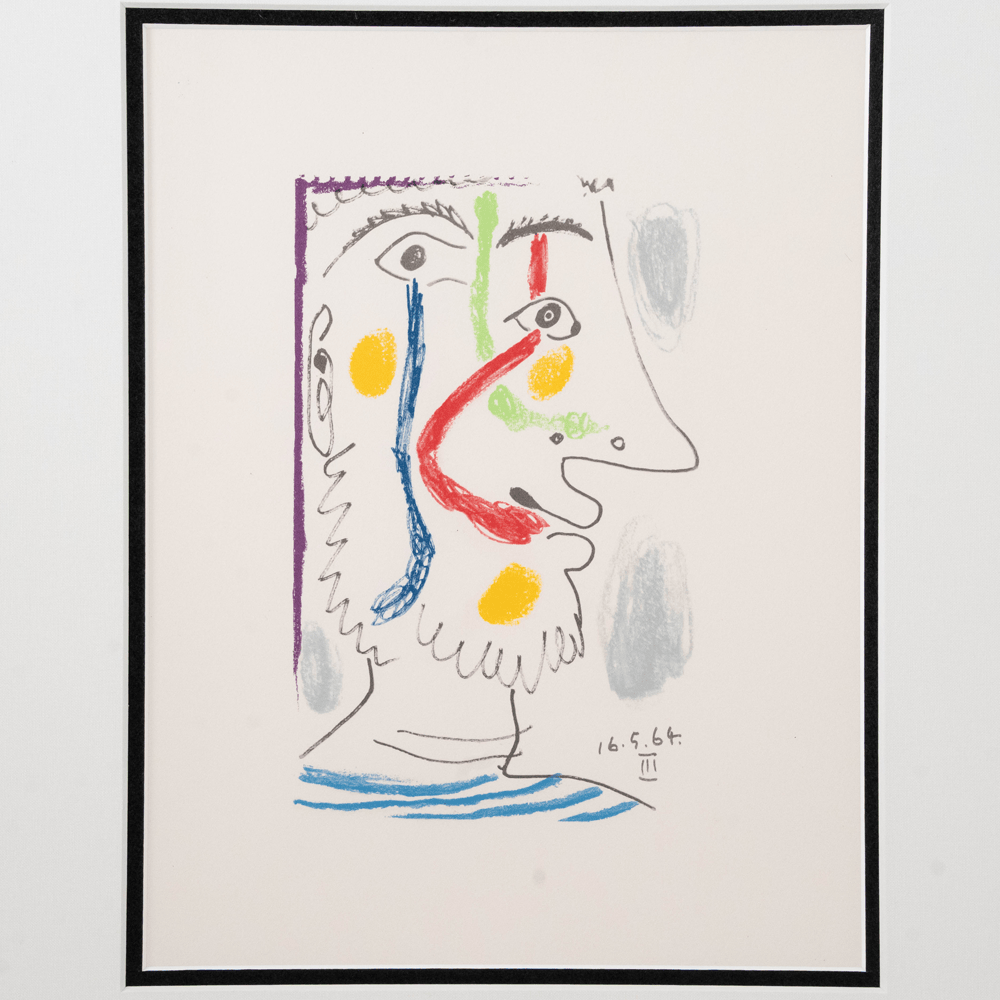 Picasso: Cubist Portrait III 16.5.64, Le Goût du Bonheur Art G S Pawn