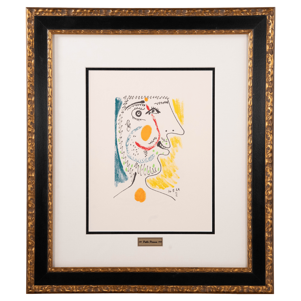 Picasso: Cubist Portrait II 16.5.64, Le Goût du Bonheur Art G S Pawn