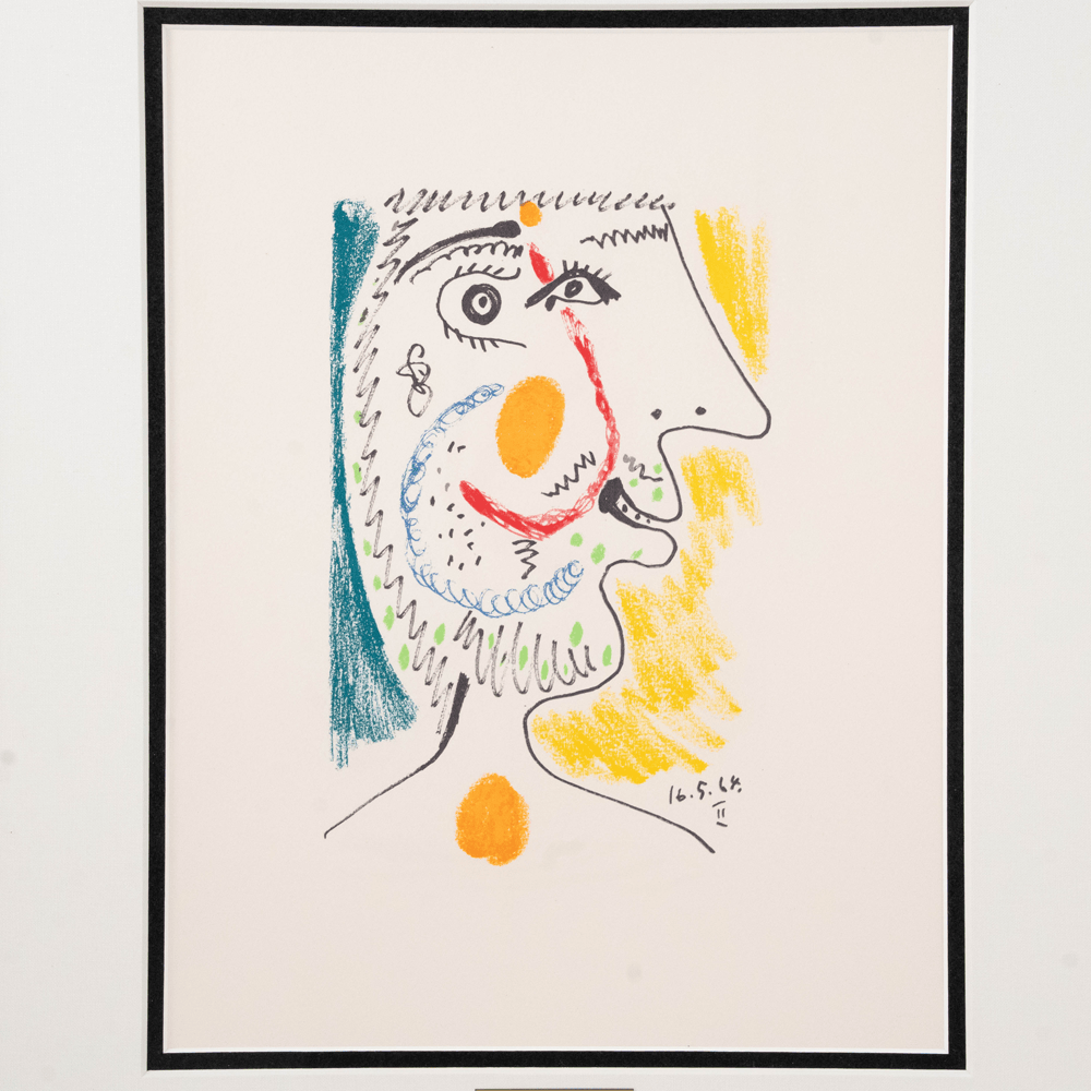 Picasso: Cubist Portrait II 16.5.64, Le Goût du Bonheur Art G S Pawn