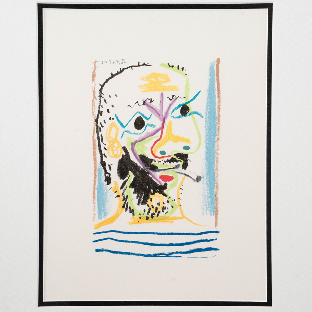 Picasso: Cubist Portrait II 20.5.64, Le Goût du Bonheur Art G S Pawn