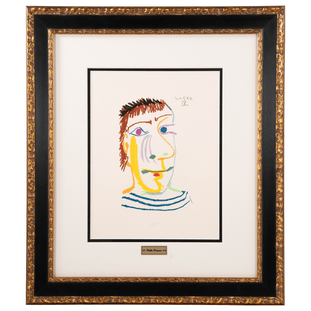 Picasso: Cubist Portrait IX 20.5.64, Le Goût du Bonheur Art G S Pawn