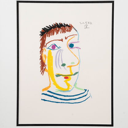 Picasso: Cubist Portrait IX 20.5.64, Le Goût du Bonheur Art G S Pawn