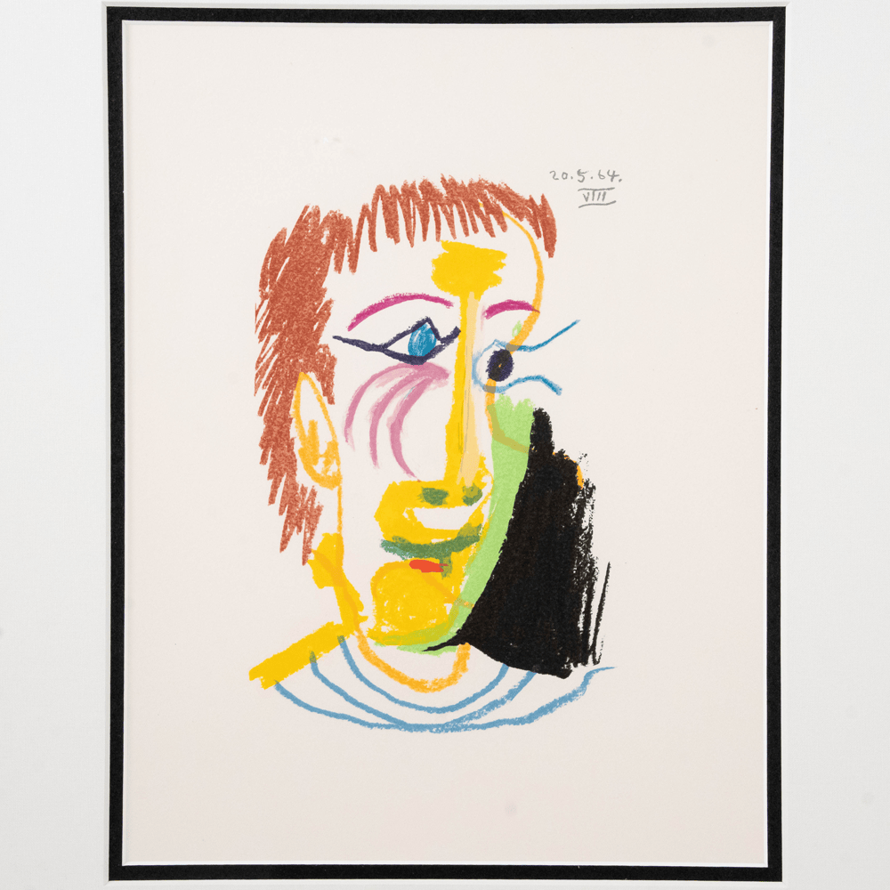 Picasso: Cubist Portrait VIII 20.5.64, Le Goût du Bonheur Art G S Pawn