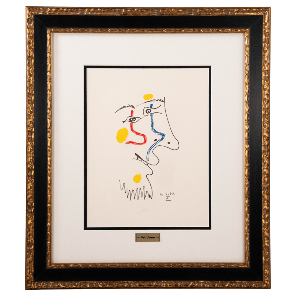 Picasso: Cubist Portrait VI 16.5.64, Le Goût du Bonheur Art G S Pawn