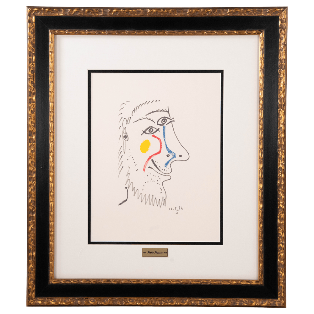 Picasso: Cubist Portrait V 16.5.64, Le Goût du Bonheur Art G S Pawn