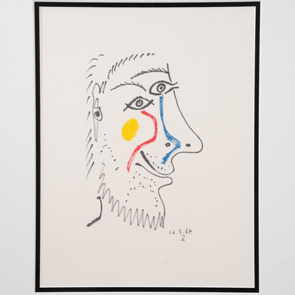 Picasso: Cubist Portrait V 16.5.64, Le Goût du Bonheur Art G S Pawn