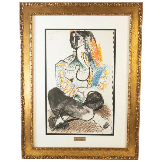 Picasso: Odalisque VII 21.11.55, Carnet de la Californie Art G S Pawn