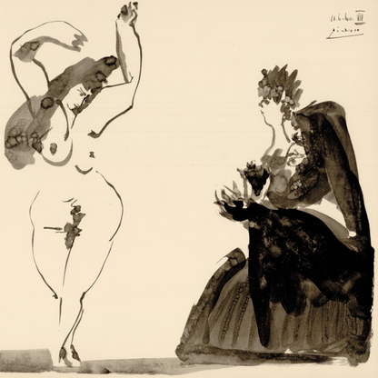 Picasso; Danseuse et Femmes