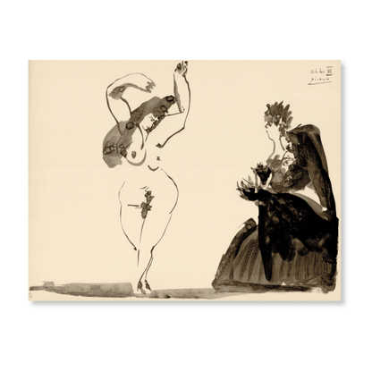 Picasso; Danseuse et Femmes