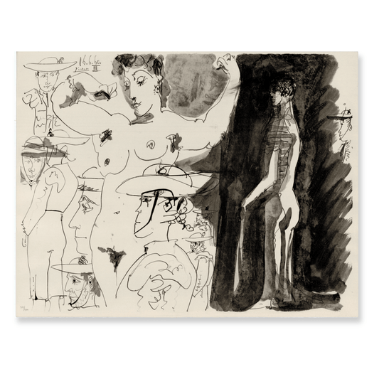 Picasso: Feuille D'etudes, from Toros, 1960 Art G S Pawn