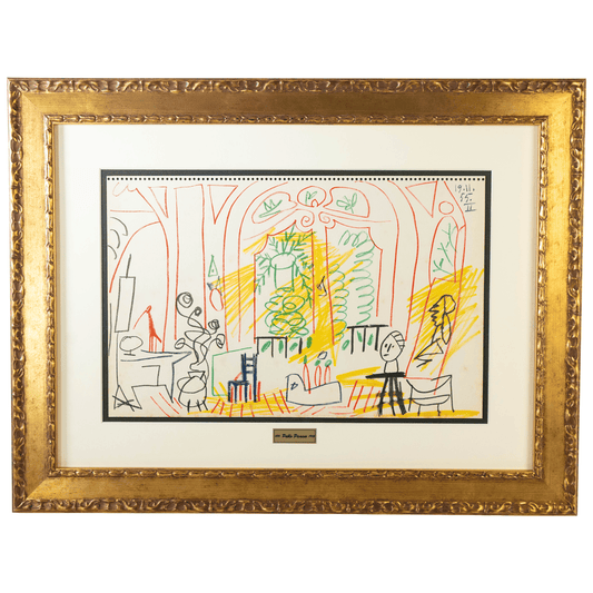 Picasso: Studio Study II 19.11.55, Carnet de la Californie Art G S Pawn
