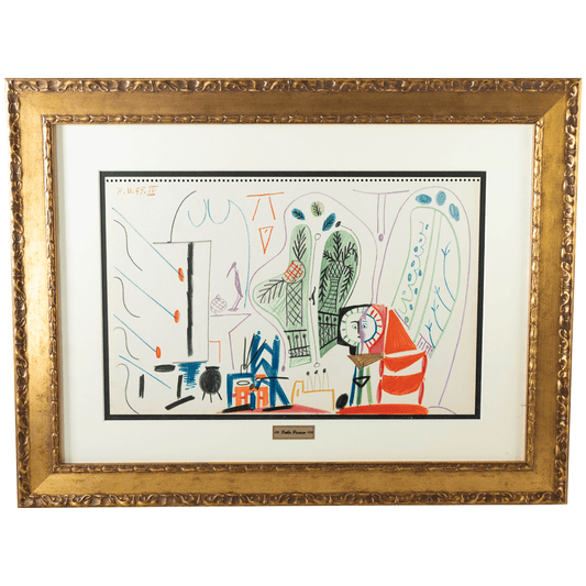 Picasso: Studio Study IV 8.11.55, Carnet de la Californie Art G S Pawn