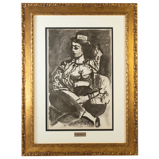 Picasso: Odalisque I 26.10.55, Carnet de la Californie Art G S Pawn
