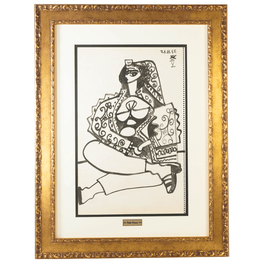 Picasso: Odalisque V 21.11.55, Carnet de la Californie Art G S Pawn