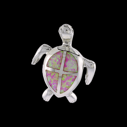 Sterling Silver Mosaic Opal Pink Hawaiian Sea Turtle Pendant
Gold & Silver Pawn Shop