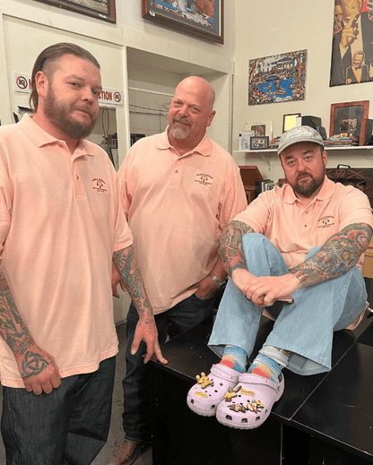 Gold & Silver Pawn Shop Pastel Pink Polo