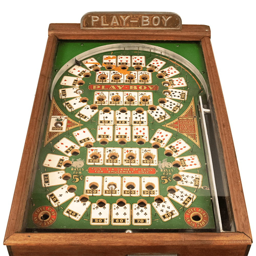 Play-Boy Pinball Machine Gold & Silver Pawn Shop