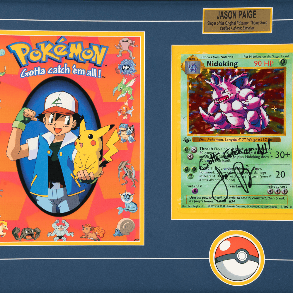 Pokemon Jason Page Signed Memorabilia
Gold & Silver Pawn Shop
