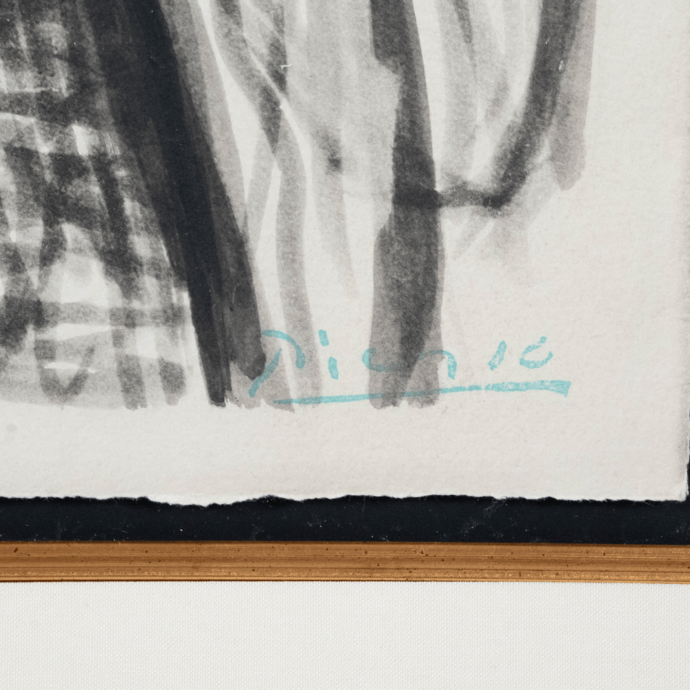 Pablo Picasso: Portrait de Jacqueline, La Flûte Double Art G S Pawn