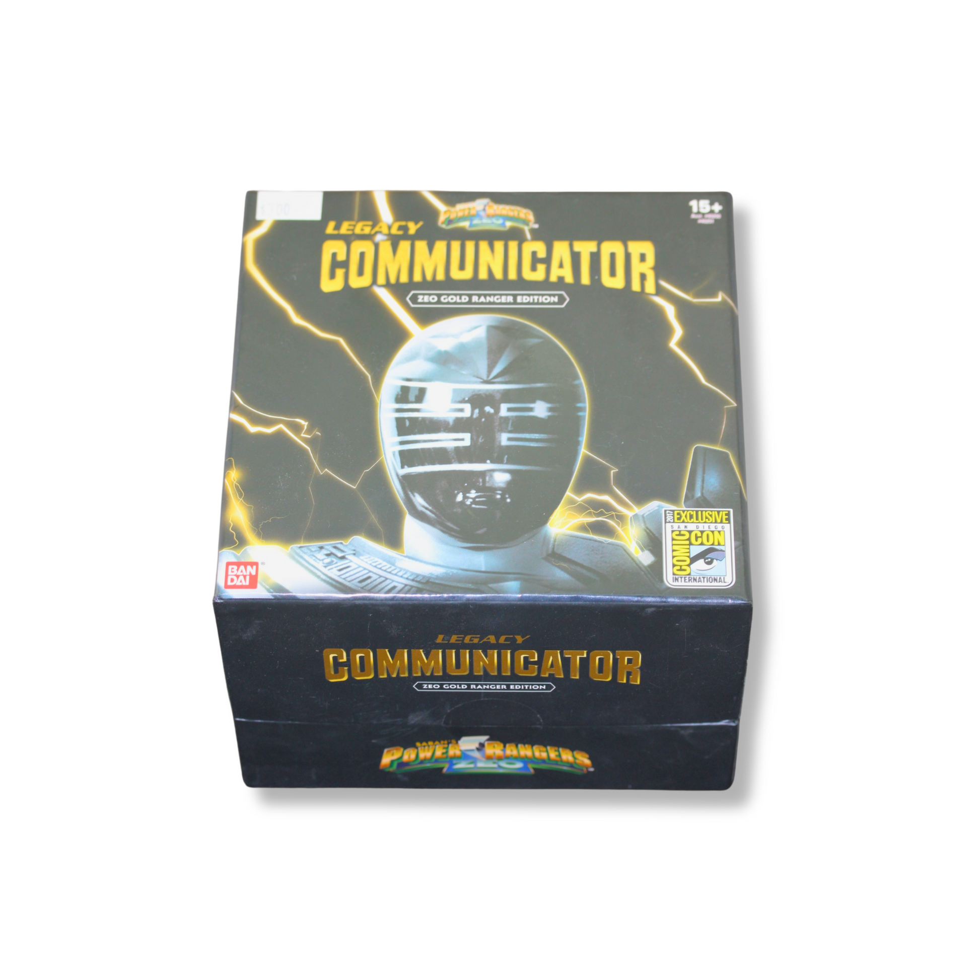 Power Ranger Zeo Gold Ranger Communicator Box View