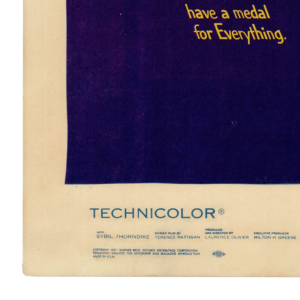 The Prince and the Showgirl: Original Movie Window Card, 1957 Art G S Pawn