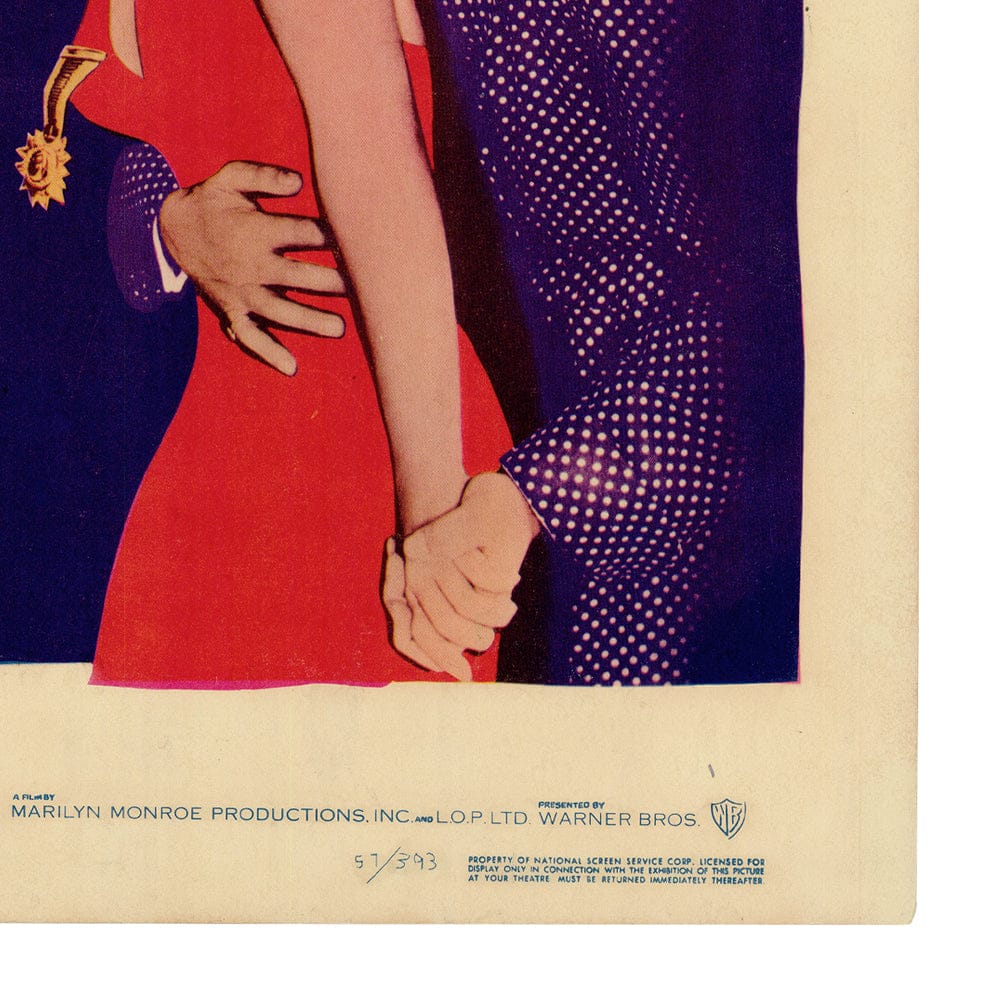 The Prince and the Showgirl: Original Movie Window Card, 1957 Art G S Pawn