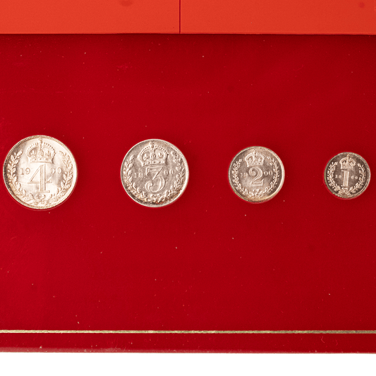 Queen Victoria Royal Maundy Silver 4-Coin Set
Gold & Silver Pawn Shop
