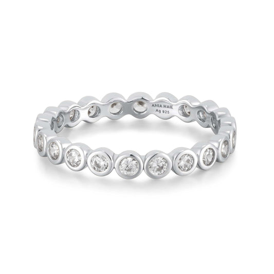 Ania Haie Silver Bezel Set Ring Gold & Silver Pawn Shop Sterling silver