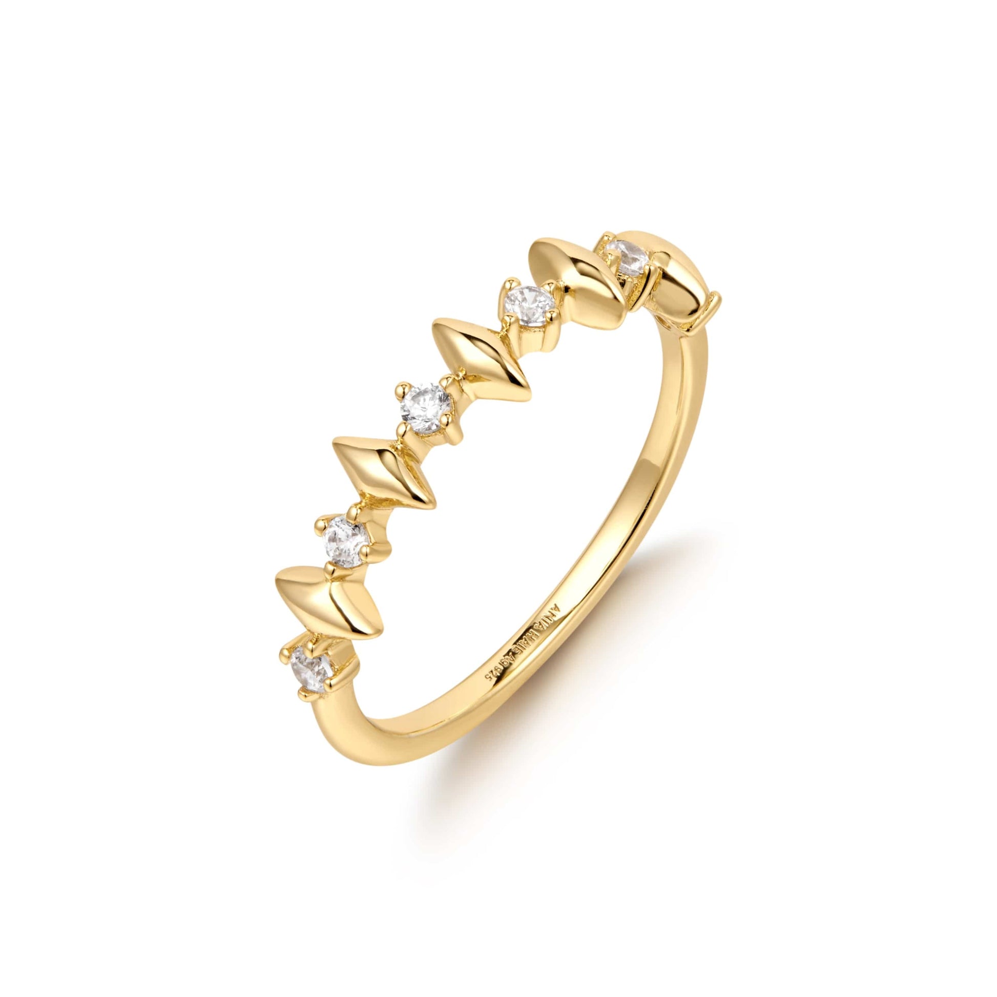 Sparkle "Dusk Divas" Ring Gold & Silver Pawn Shop