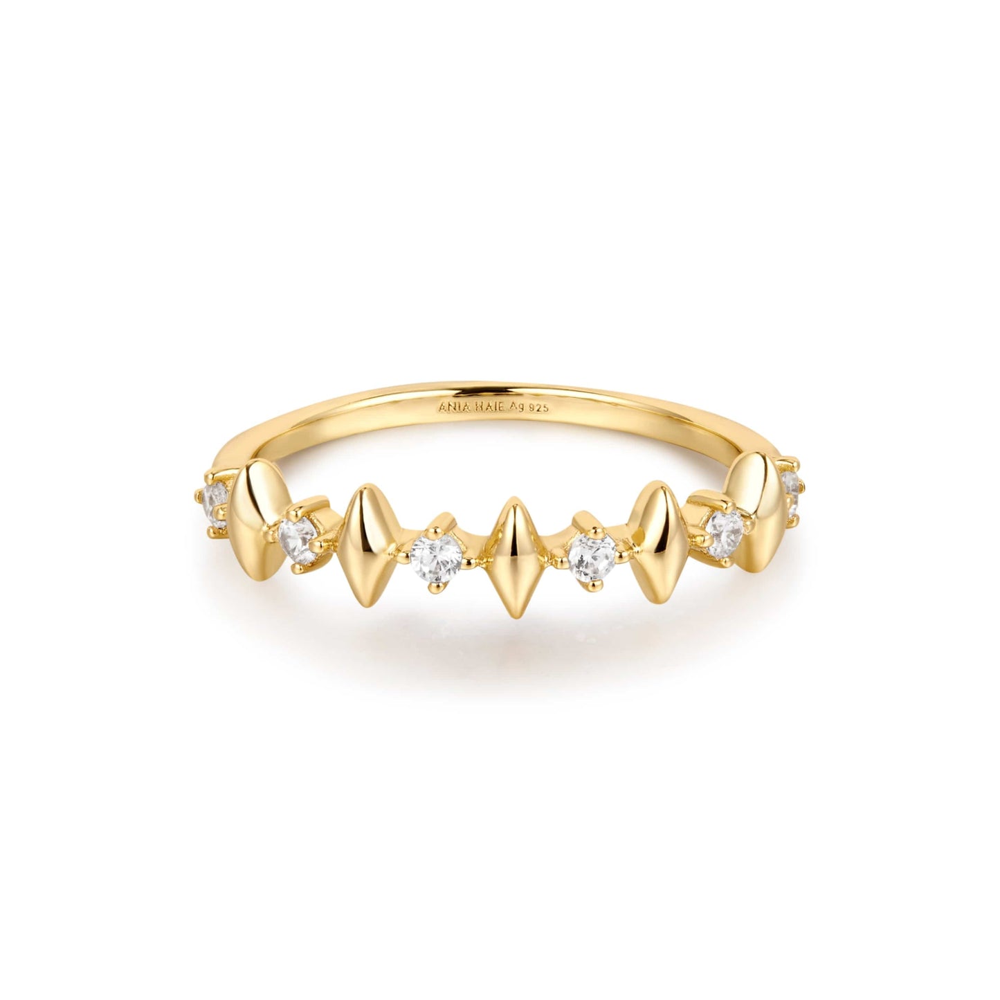 Sparkle "Dusk Divas" Ring Gold & Silver Pawn Shop Gold-plated