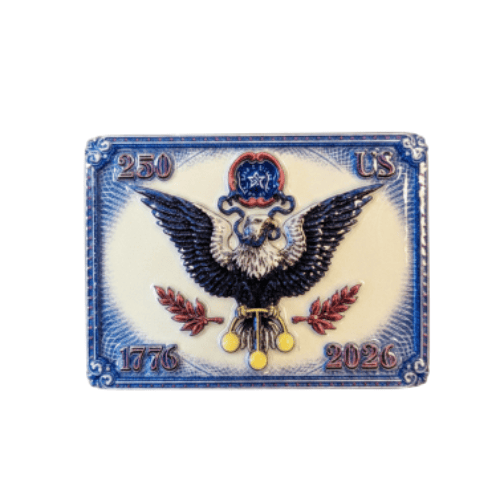 USA 250th Gold & Silver Pawn Lapel Pin