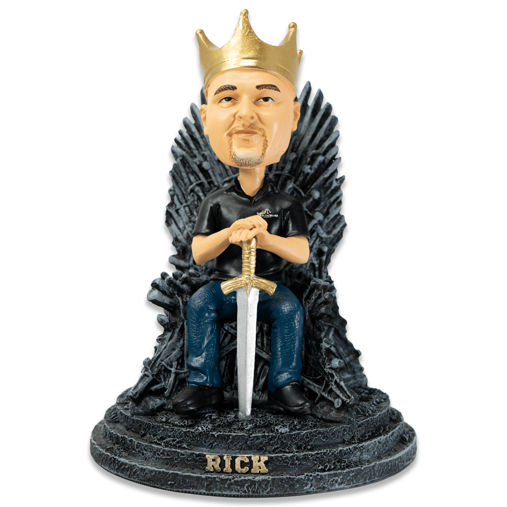 Rick Harrison "The King of Pawn" Limited Edition Bobble Head G S Pawn