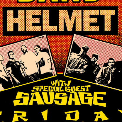 Rollins Band: Search and Destroy Tour 1994, Original Hand Signed Poster Art Gold & Silver Pawn Shop