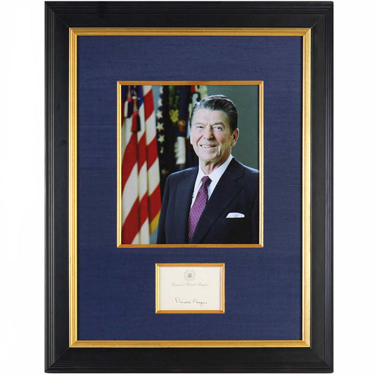 President Ronald Reagan Signed Piece Thumbnail