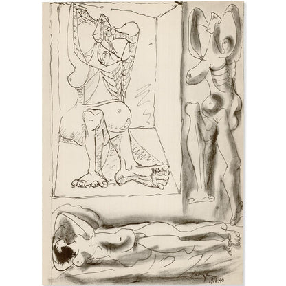 Picasso: Figurative Composition, Royan, 19.6.40 Art Gold & Silver Pawn Shop