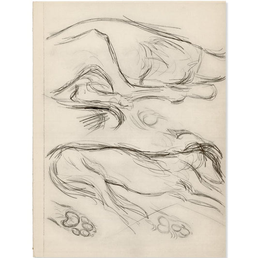 Picasso: Study of Sleeping Dogs Art Gold & Silver Pawn Shop