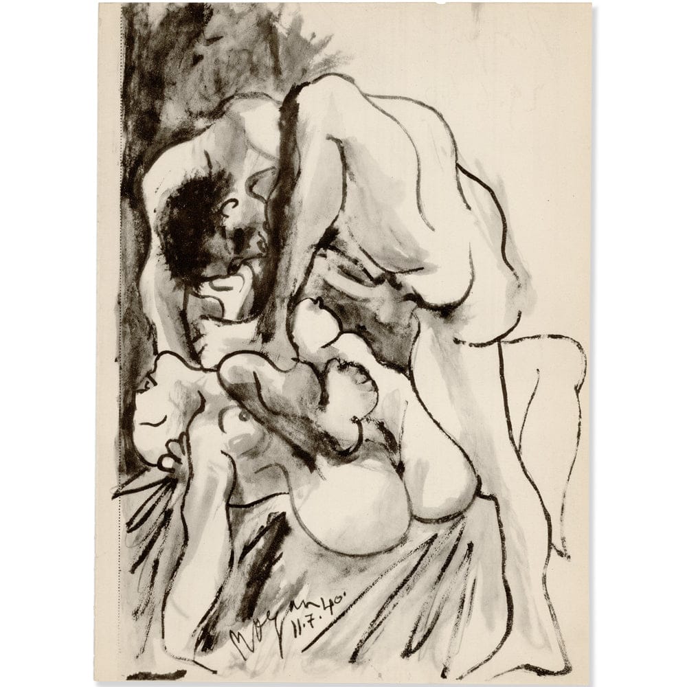 Picasso: Figurative Study of Nude Couple 11.7.40 Art Gold & Silver Pawn Shop