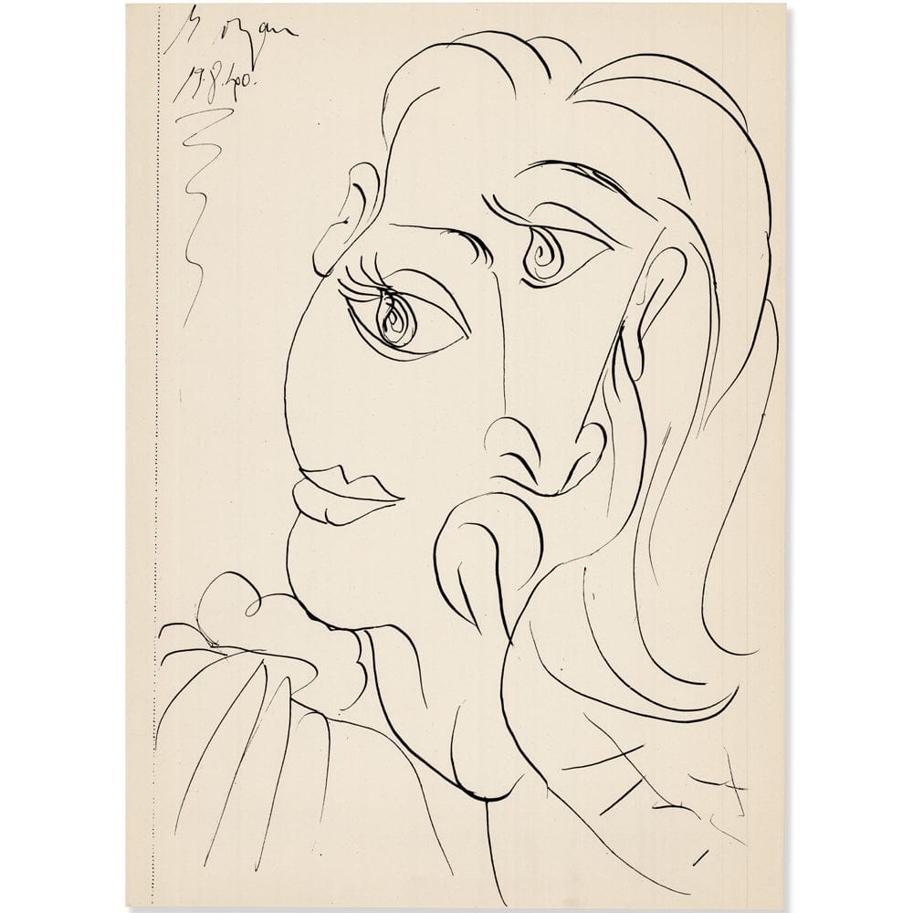 Picasso: Cubist Portrait, Royan, 19.8.40 Art Gold & Silver Pawn Shop