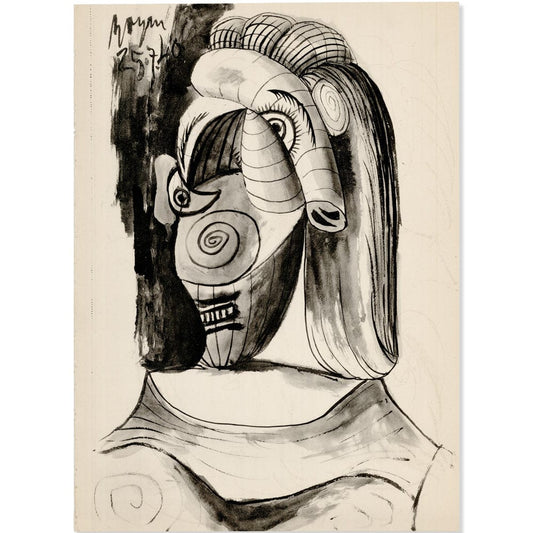 Picasso: Cubist Portrait, Royan, 25.7.40 Art Gold & Silver Pawn Shop