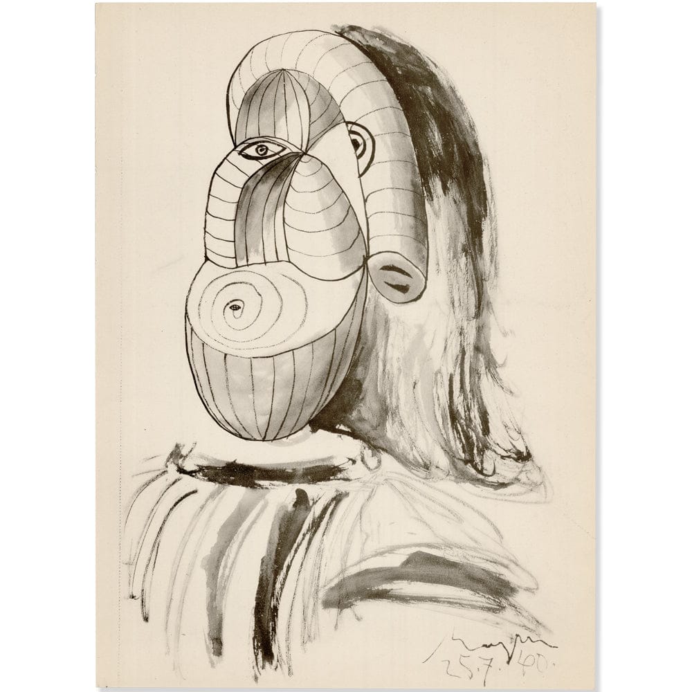 Picasso: Cubist Portrait, Royan, 25.7.40 Art Gold & Silver Pawn Shop