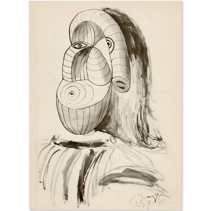 Picasso: Cubist Portrait, Royan, 25.7.40 Art Gold & Silver Pawn Shop