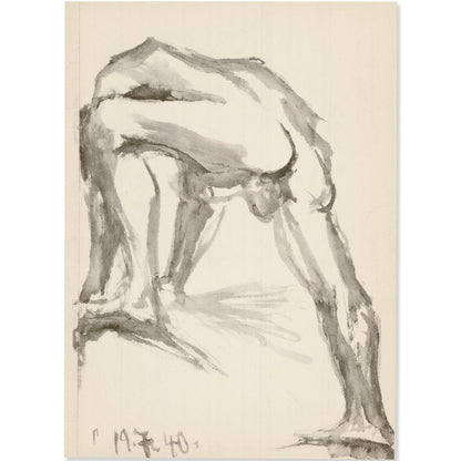 Picasso: Male Figurative Study, Royan, 19.7.40 Art Gold & Silver Pawn Shop