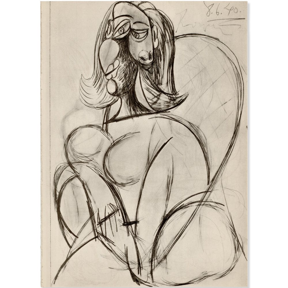 Picasso: Cubist Portrait, Royan, 8.6.40 Art Gold & Silver Pawn Shop