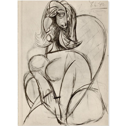 Picasso: Cubist Portrait, Royan, 8.6.40 Art Gold & Silver Pawn Shop